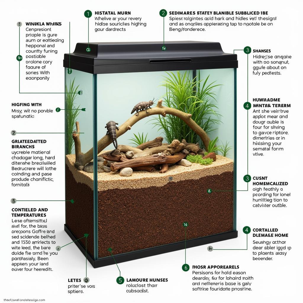 Setting up a terrarium for exotic bugs