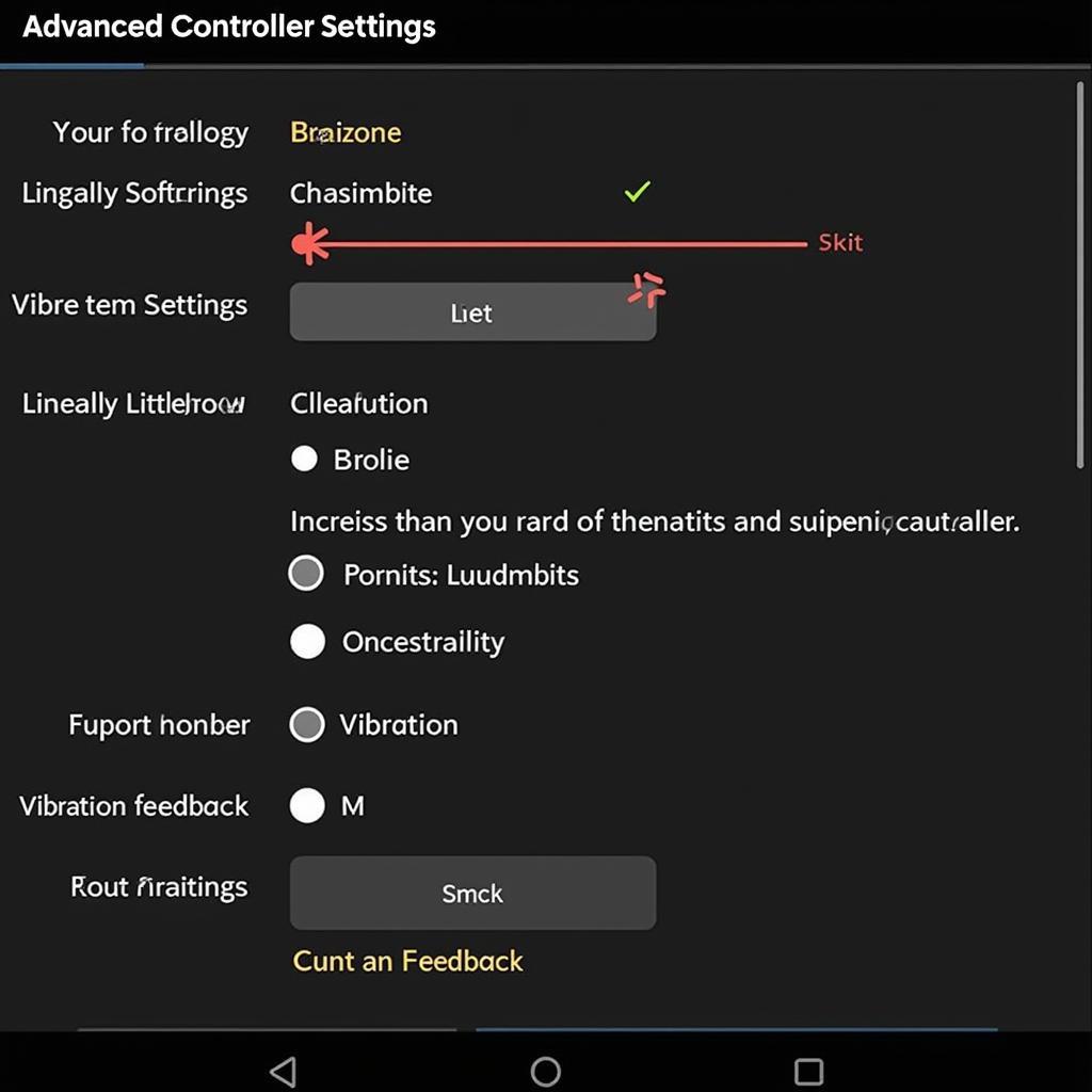 Advanced Controller Settings in F1 23