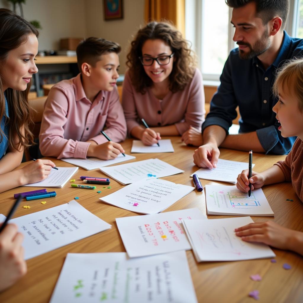 Family Brainstorming Game Questions