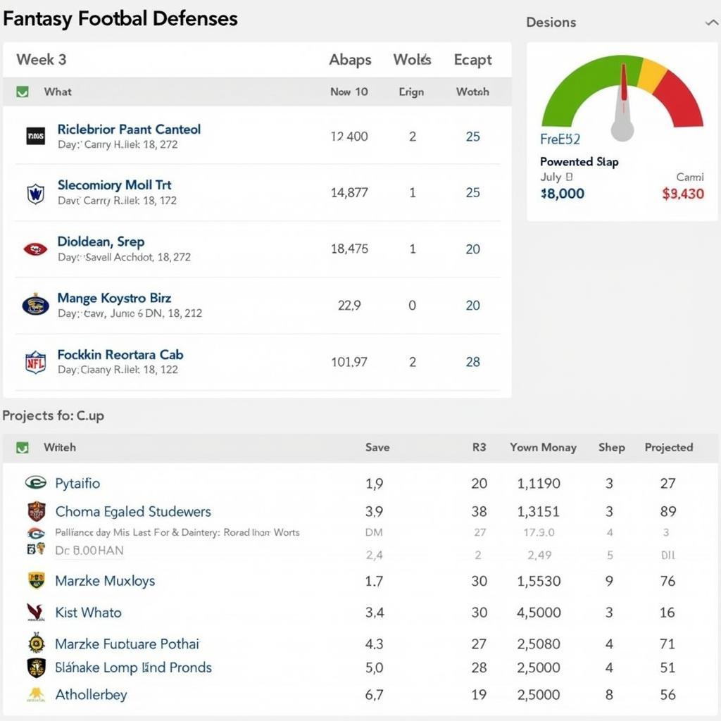 Fantasy Football Week 3 Defense Rankings