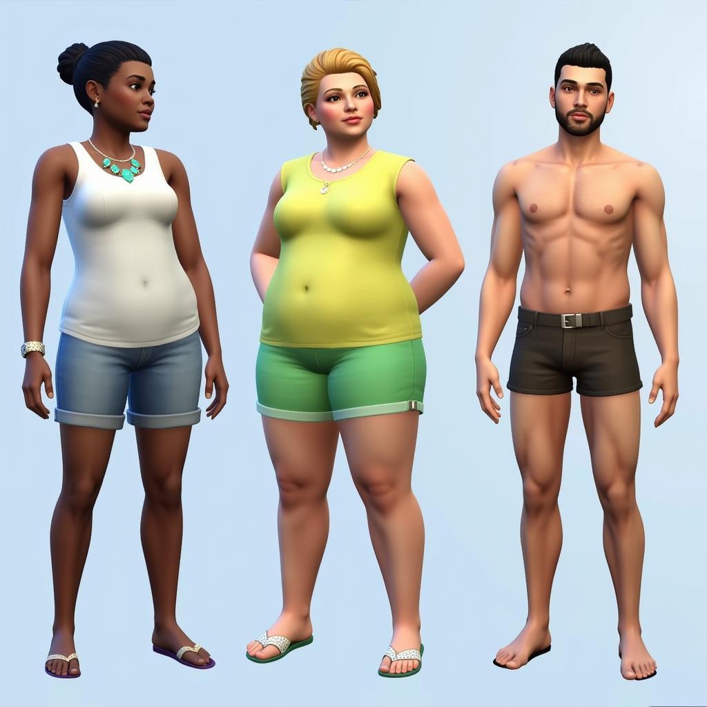 Sims 4 Body Slider