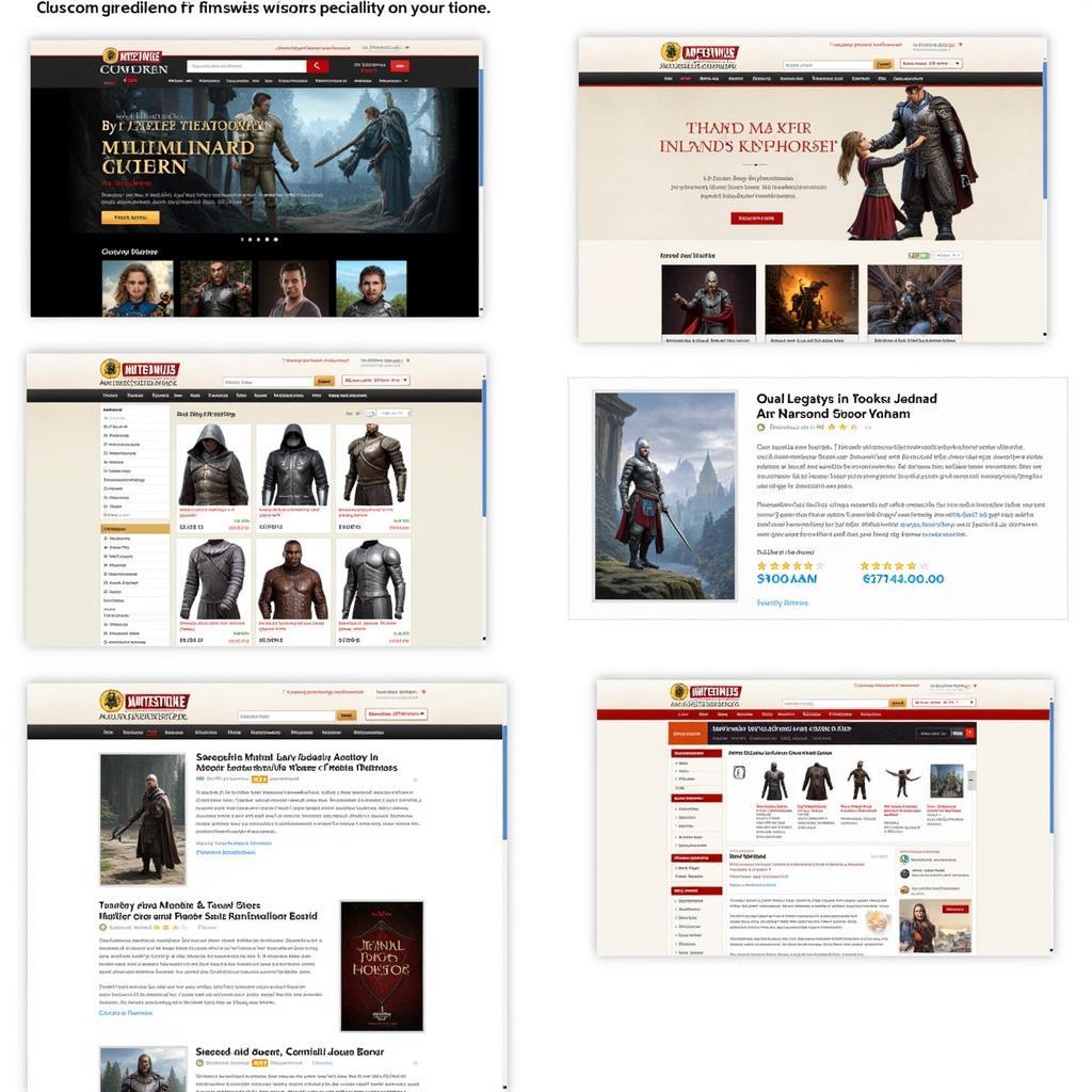 Online Retailers Selling Fantasy Armor