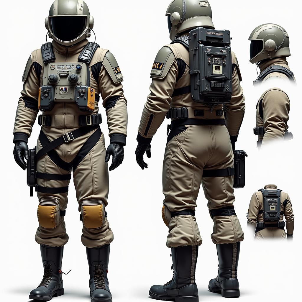 First Order Tie Pilot Flight Suit Modifications