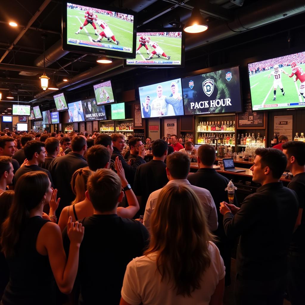 Football Bar Promotion Happy Hour