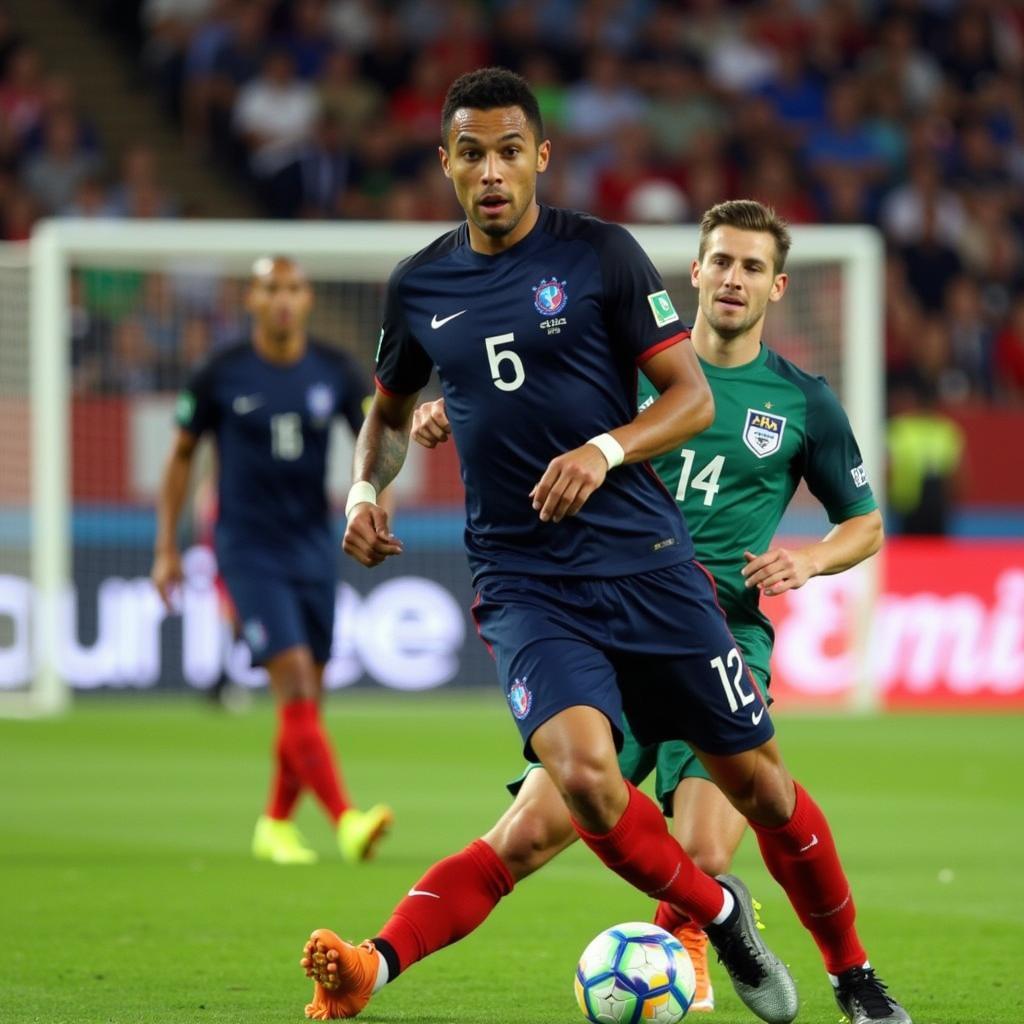 France in Action at the 2014 World Cup