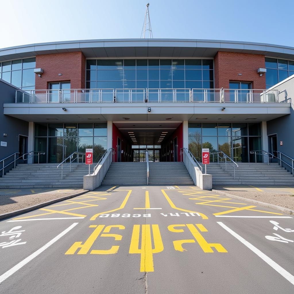 Frankfurt Stadium Accessible Entrance