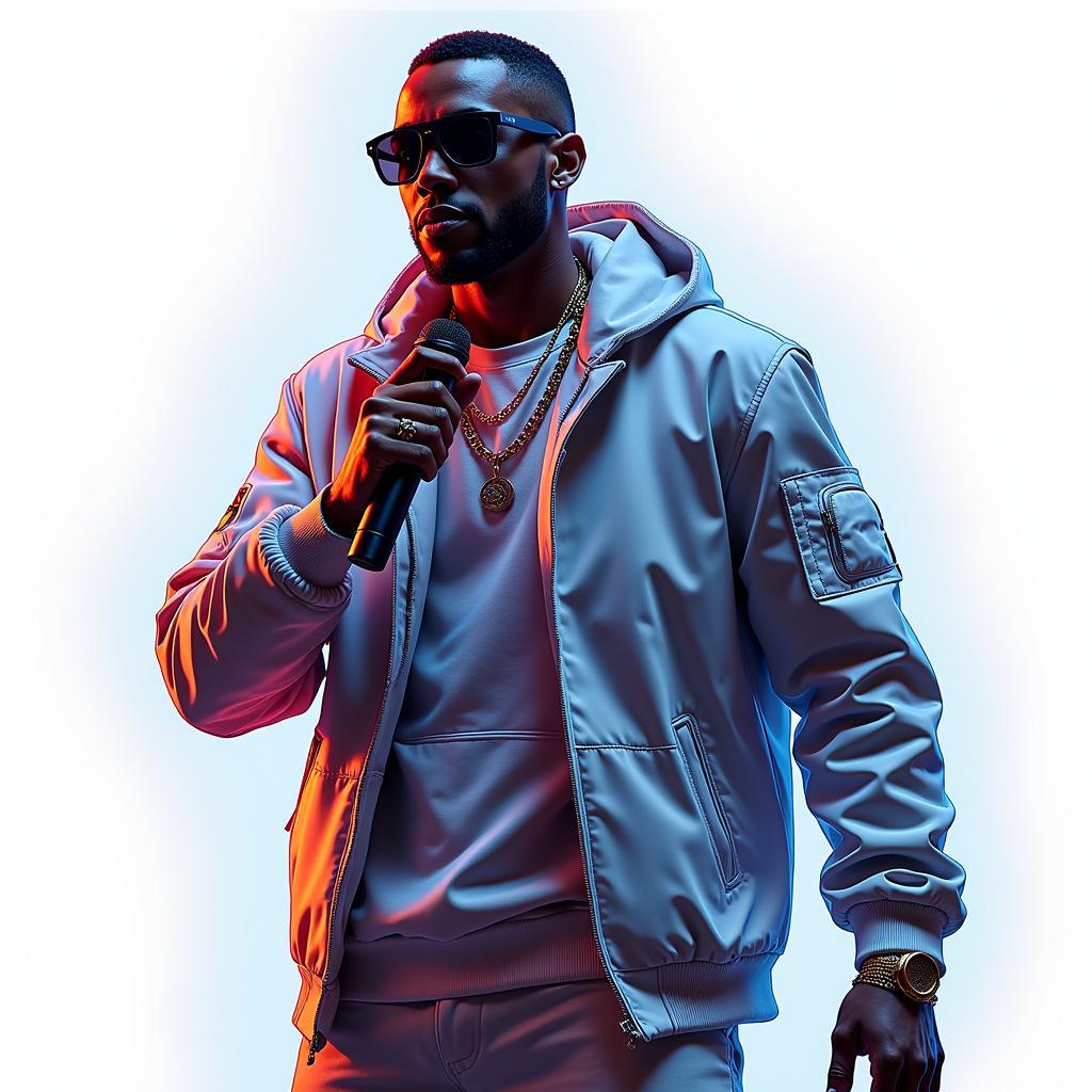 Future Rapper PNG with Transparent Background