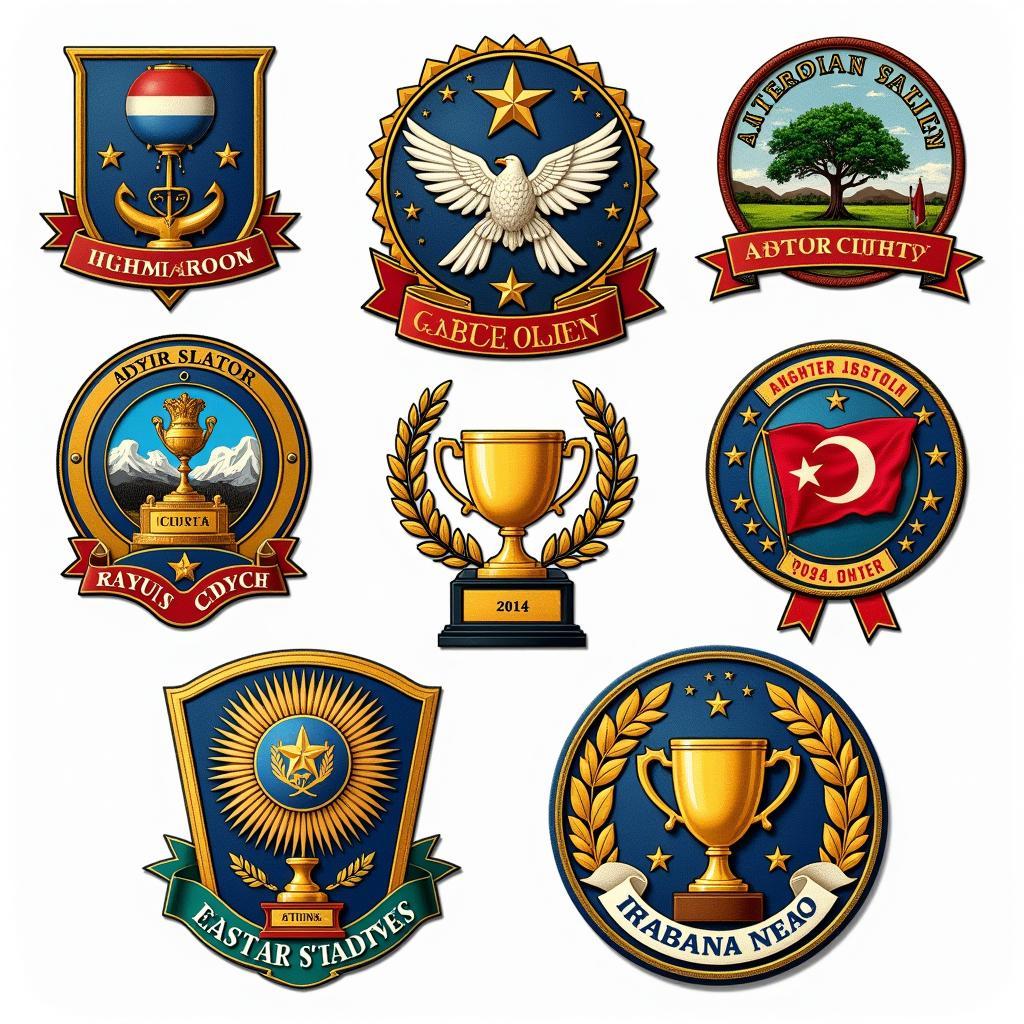 Future Yamal Commemorative Patches