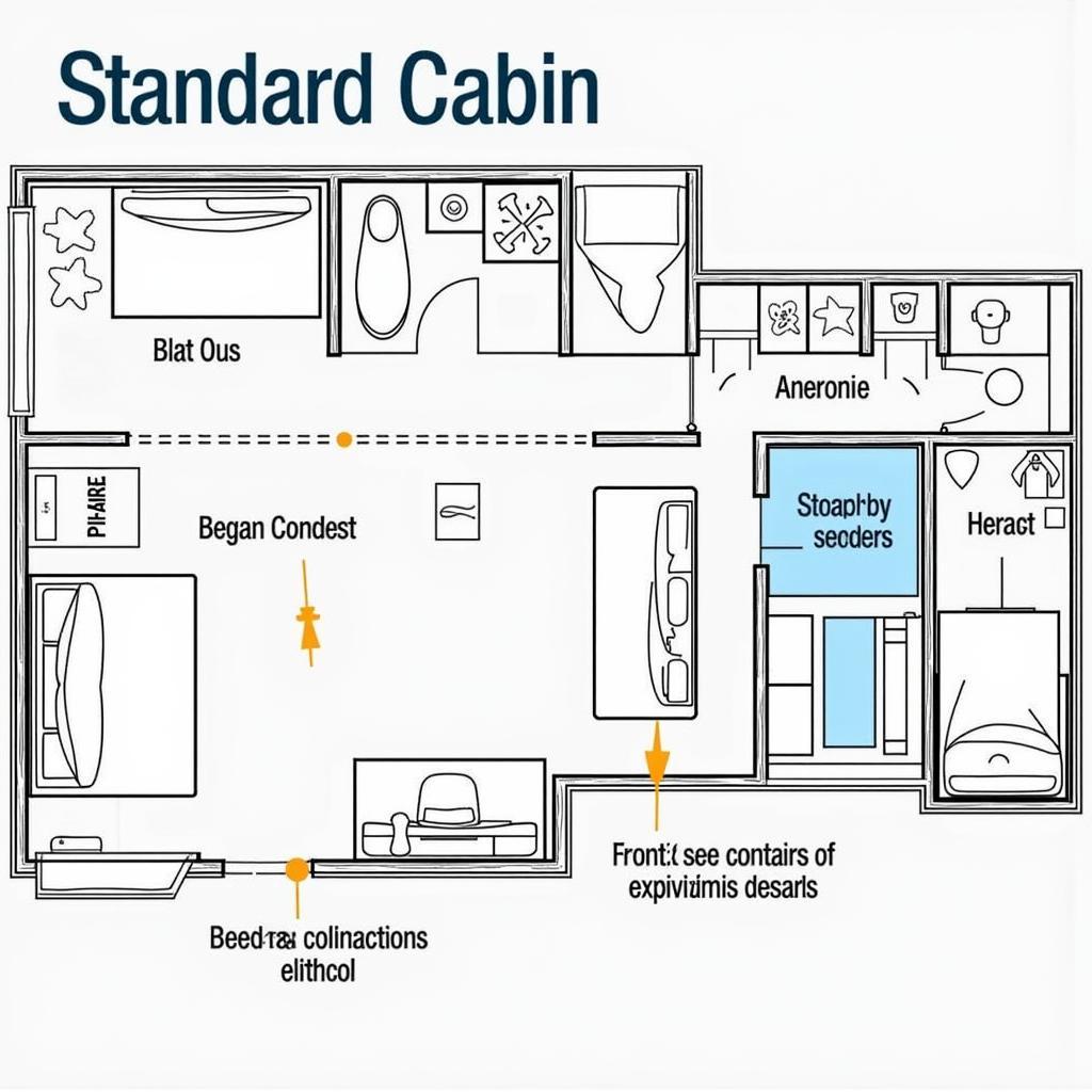 Galactic Starcruiser Cabin Map