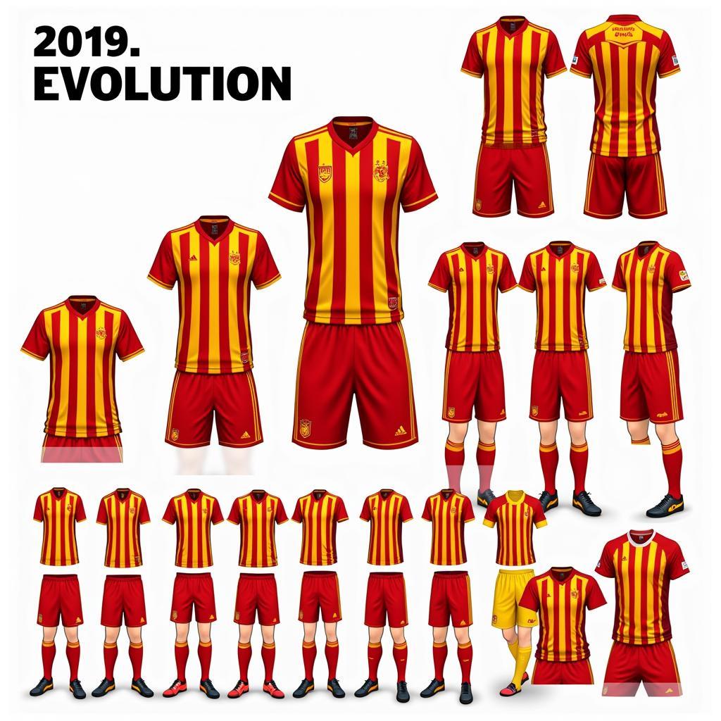 Galatasaray Kits Through the Years