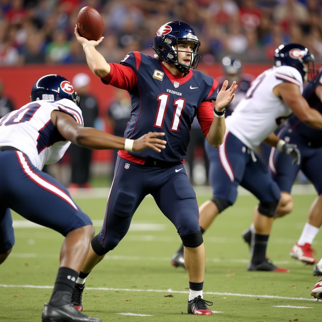 Chris Greisen Leading the Georgia Force Offense