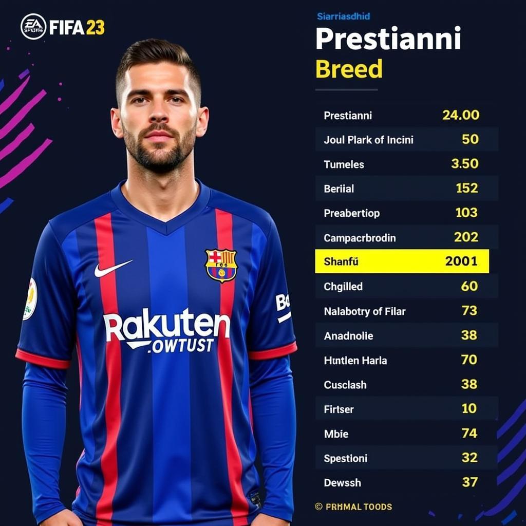 Gianluca Prestianni in FIFA 23 career mode