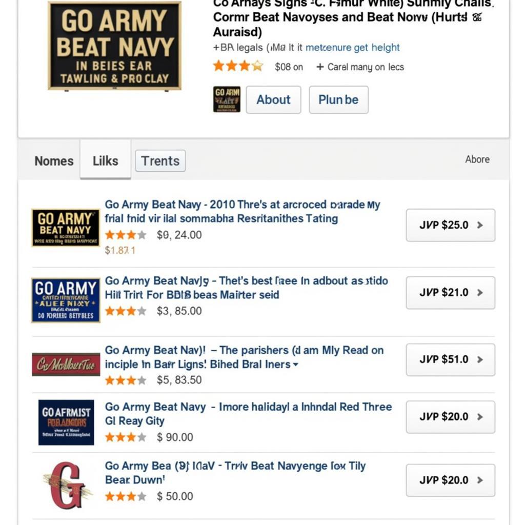 Go Army Beat Navy Signs for Sale Online