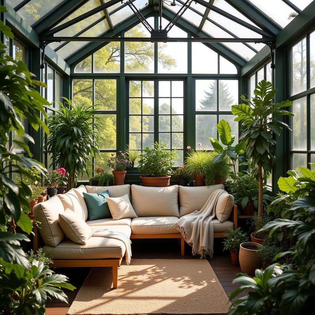 Greenhouse Add-on Relaxation Space