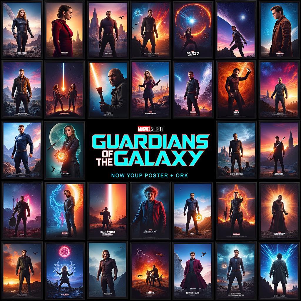 Guardians of the Galaxy Poster Collection