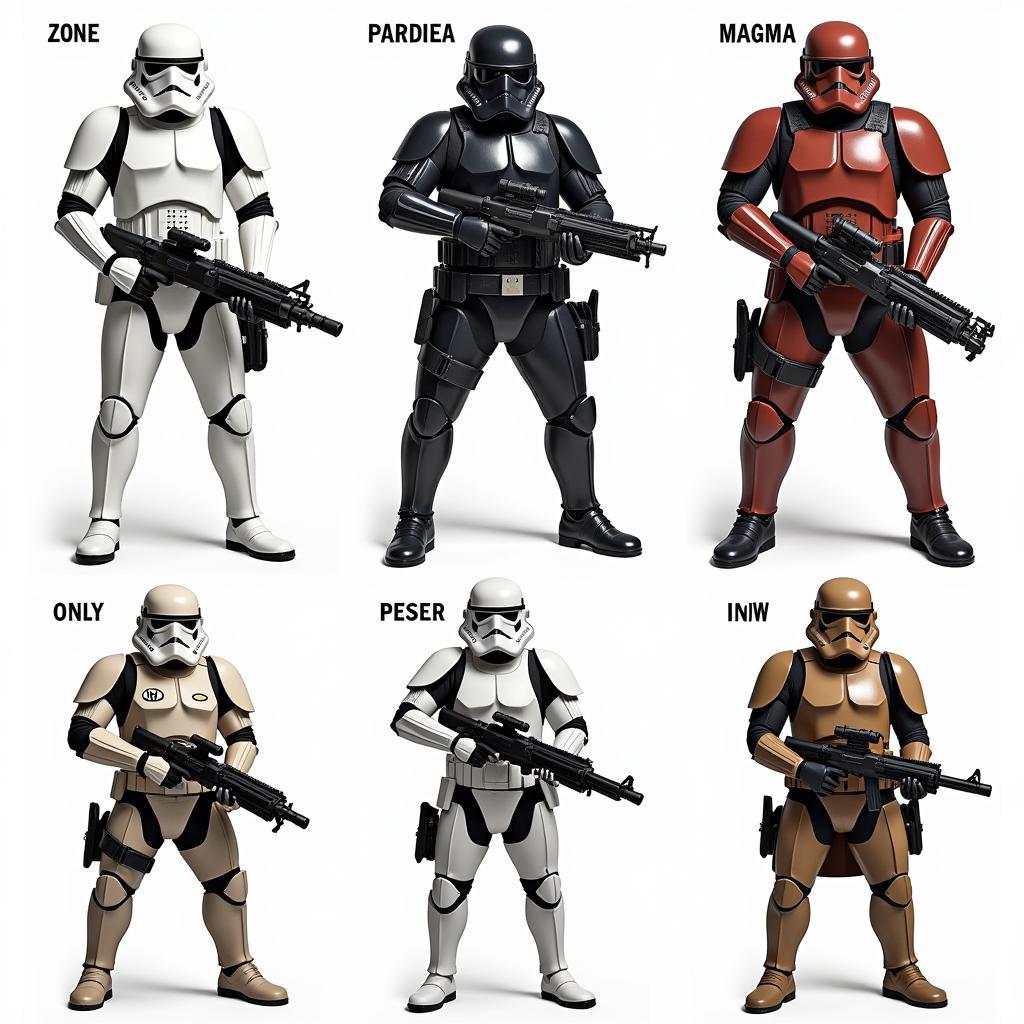 Heavy Trooper Variants