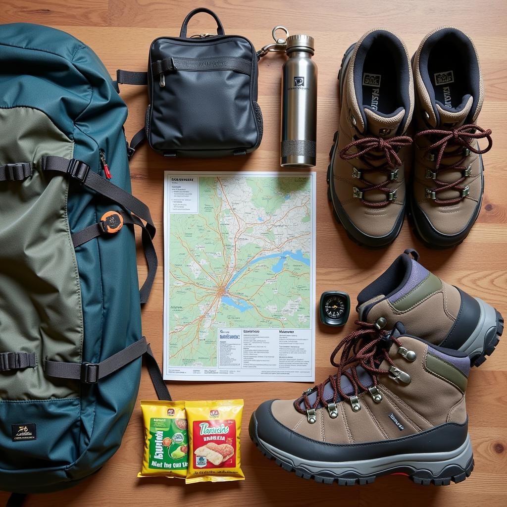 Essential hiking gear for weight loss journey