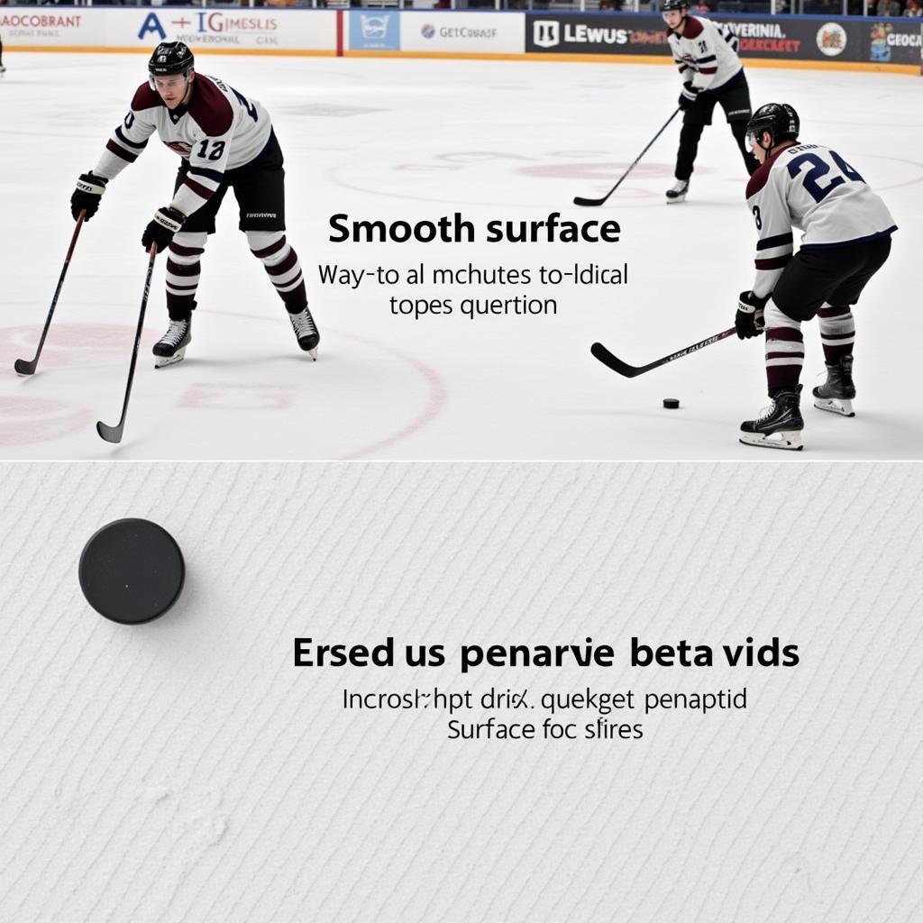 Hockey tiles provide a consistent surface for better hockey training