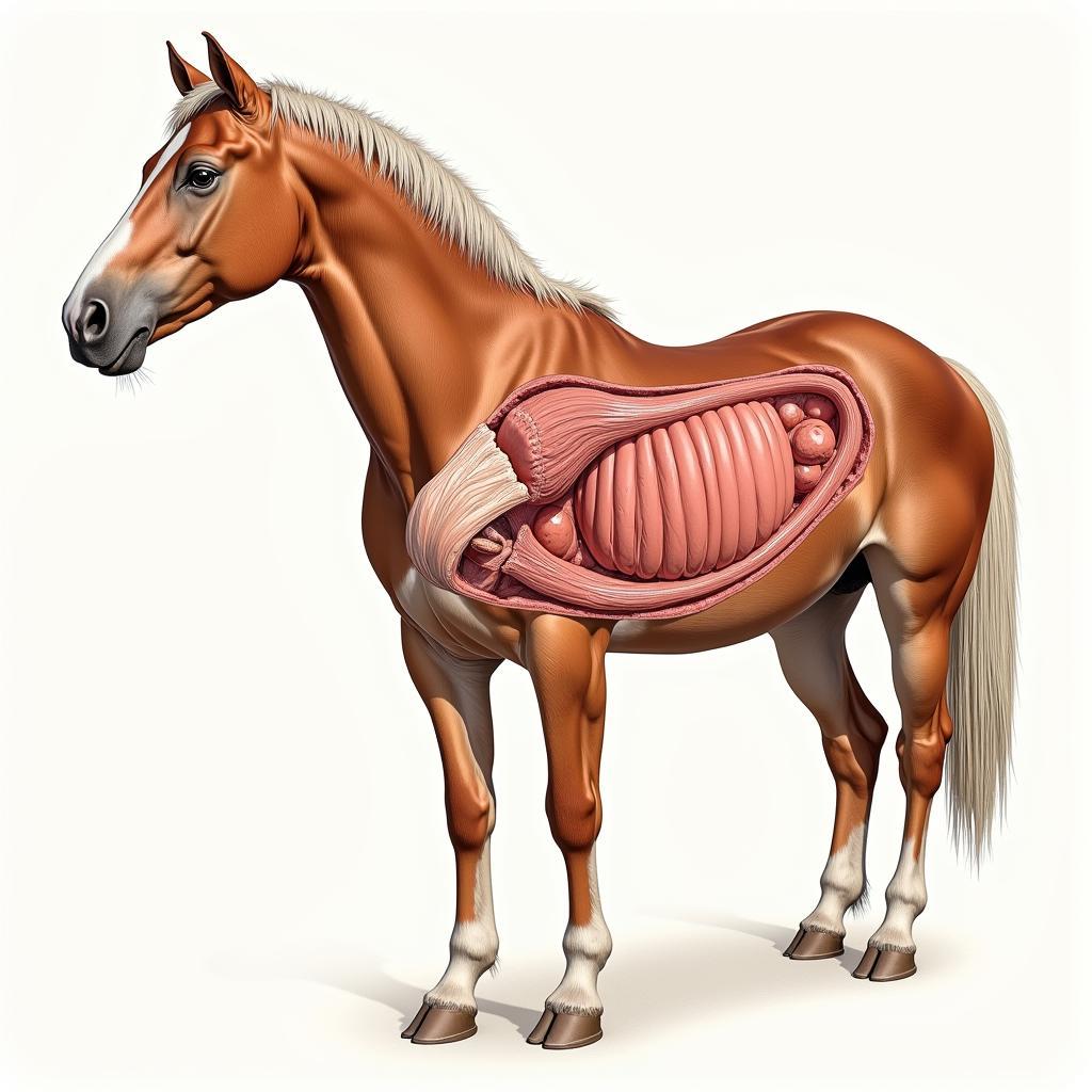 Horse Balls Anatomy