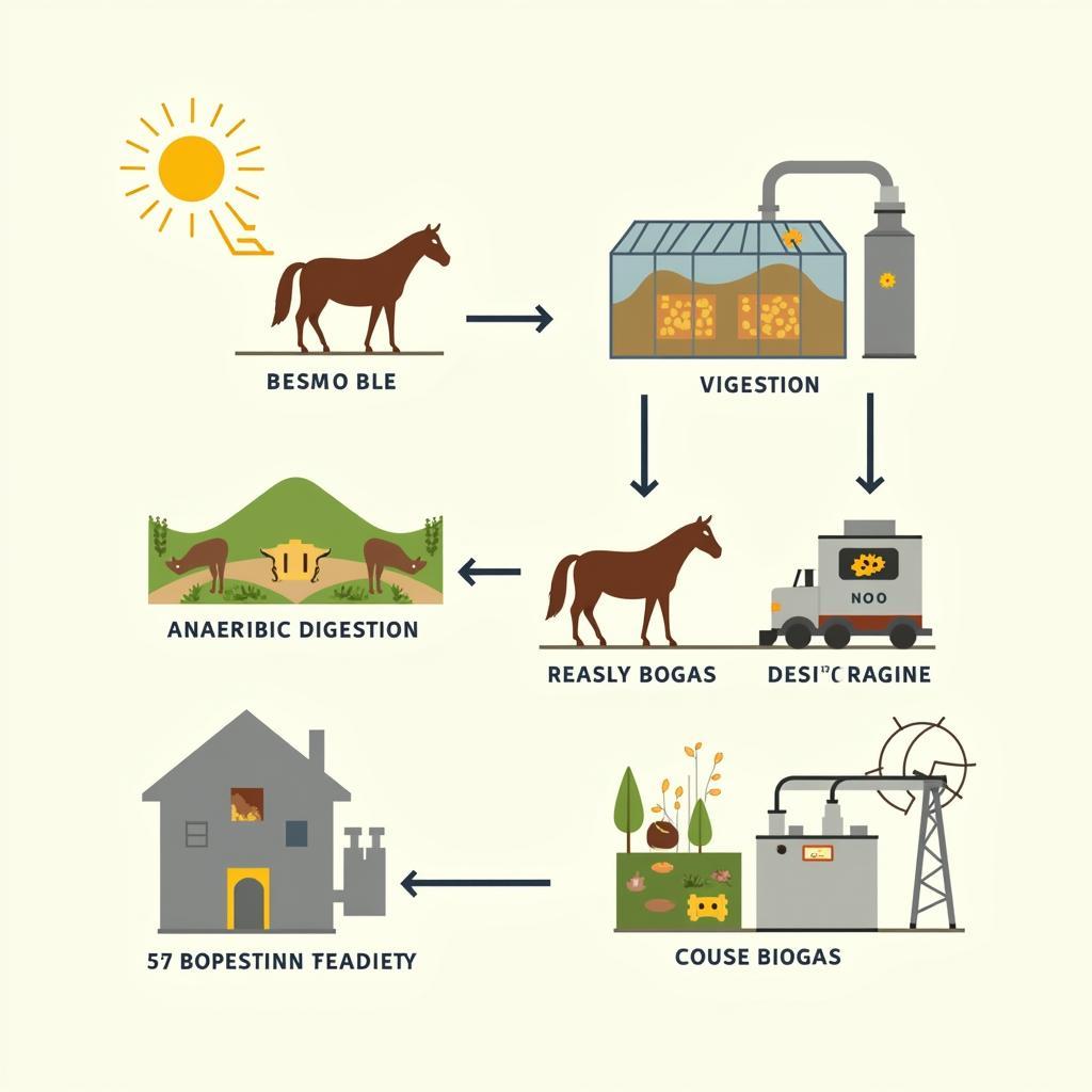 Horse Manure Biogas Production