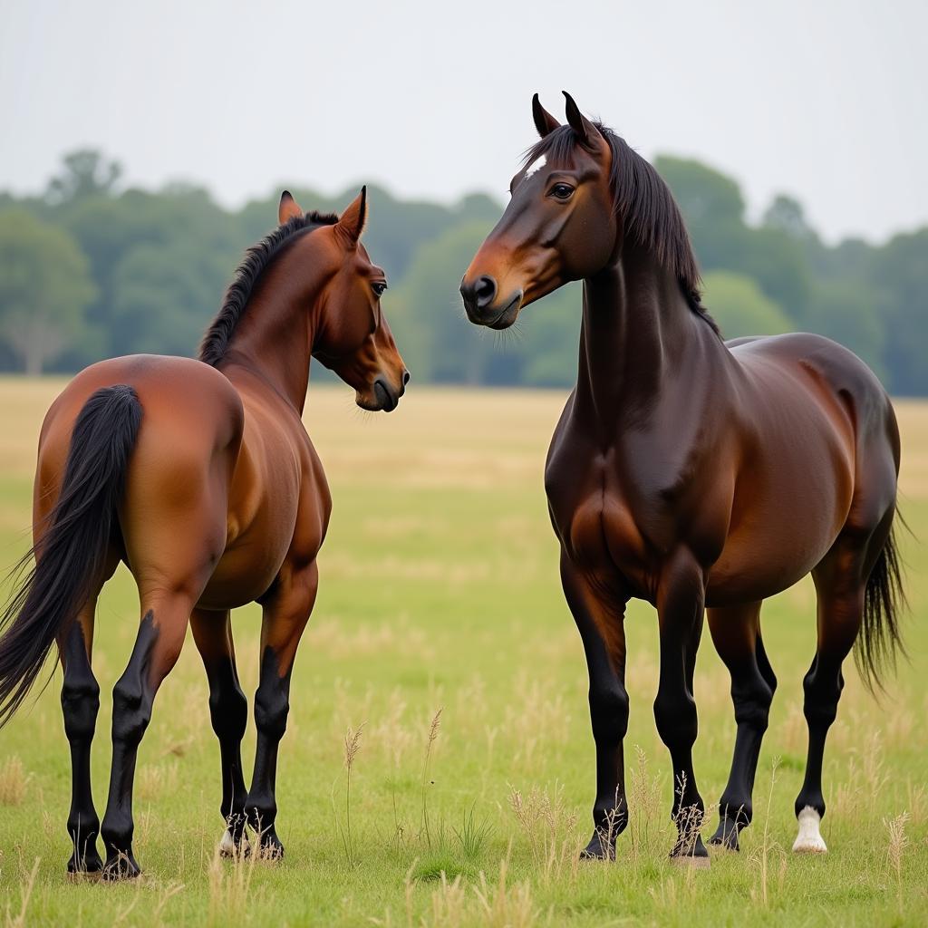 Horse Mating Behavior