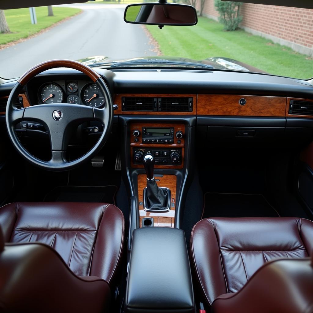 Jaguar X-Type Interior Dashboard