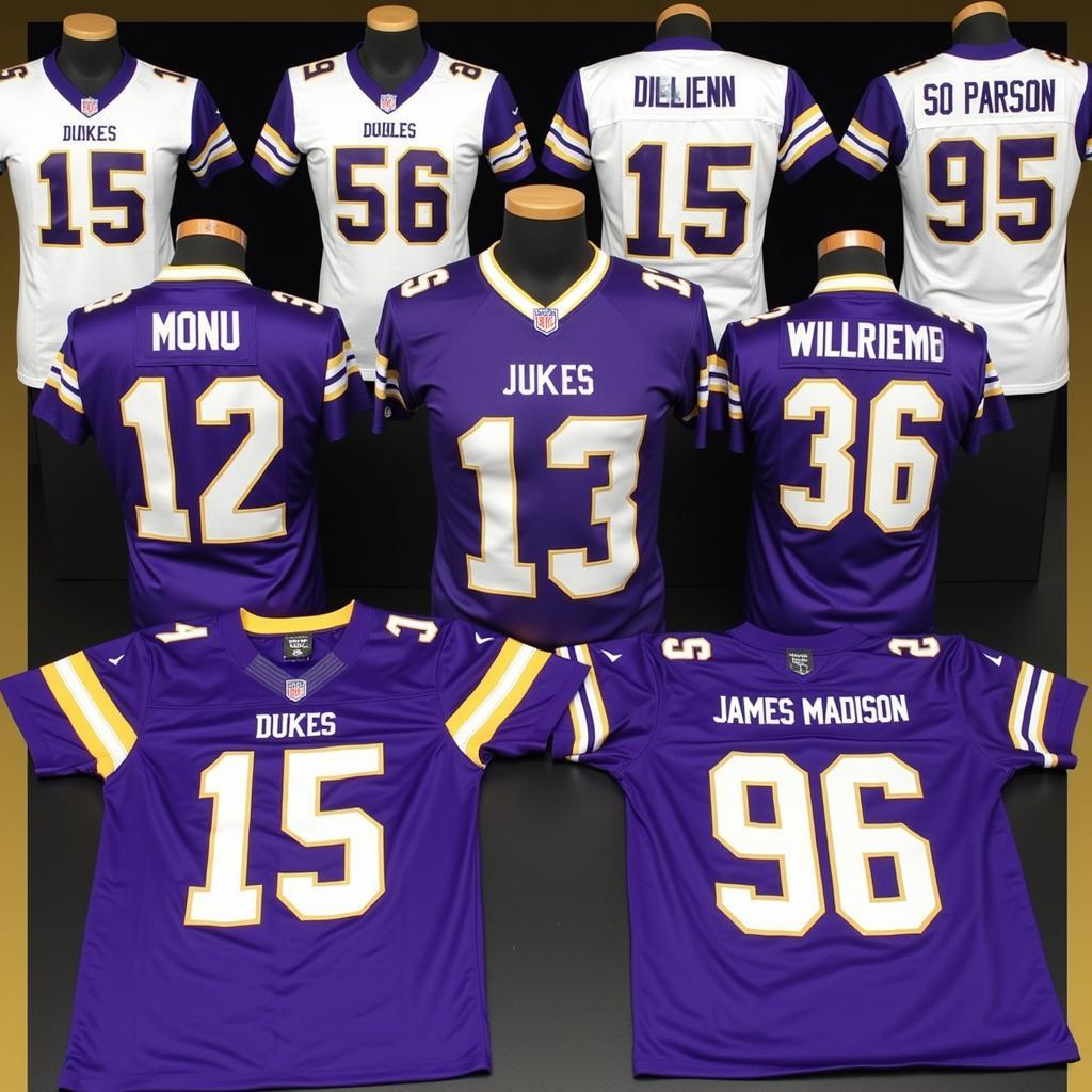 James Madison Dukes Football Jerseys