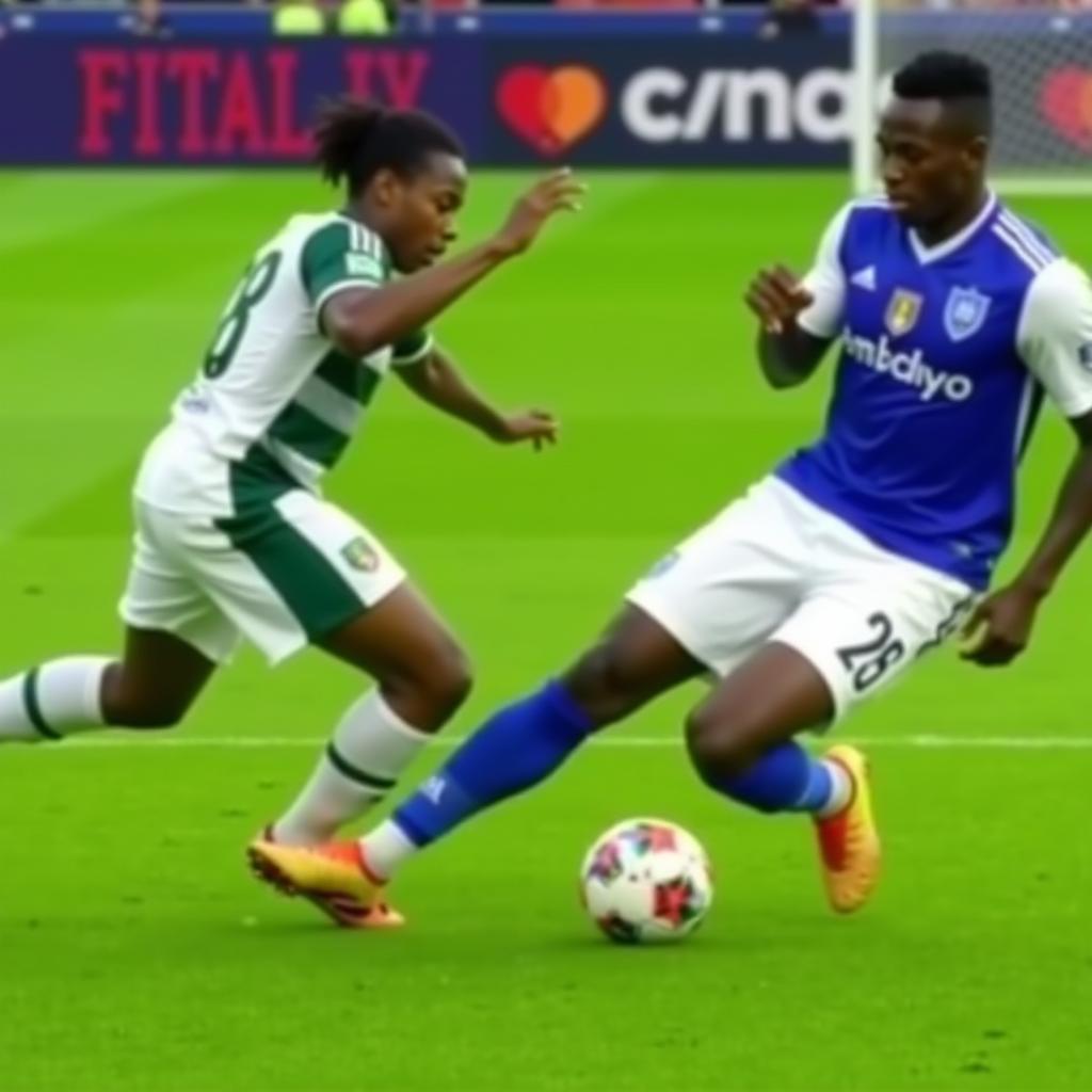 Jamie Bynoe-Gittens showcasing his pace in FIFA 23