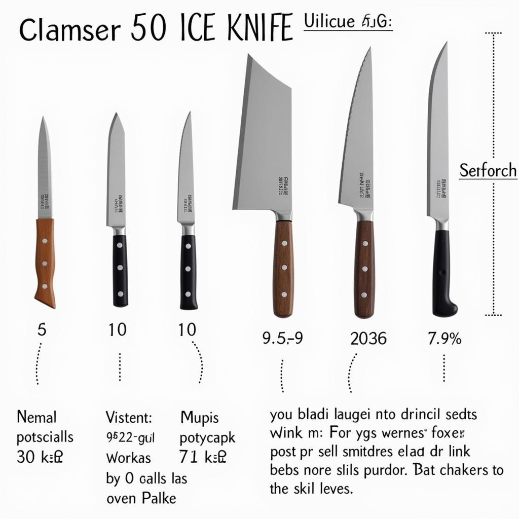 Japanese Ice Knife Selection Guide