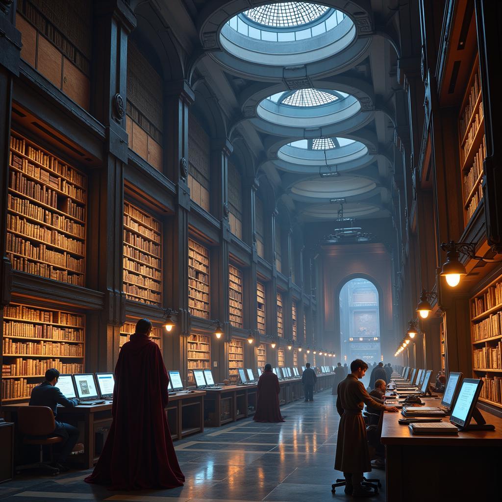 Jedi Temple Archives Interior