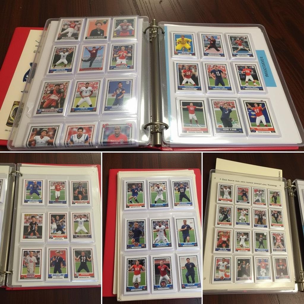 Joe Burrow Portals Card Collection Display