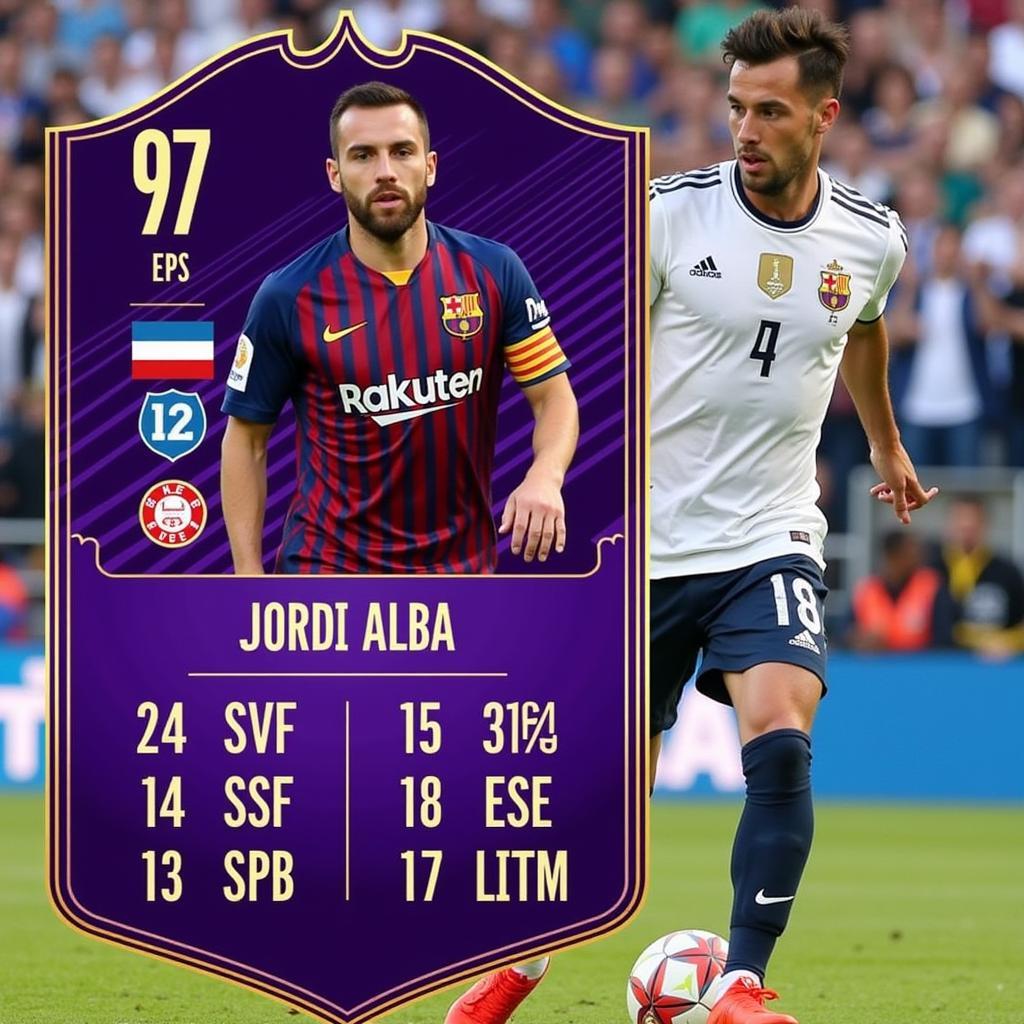 Jordi Alba's Pace and Agility in FIFA 23