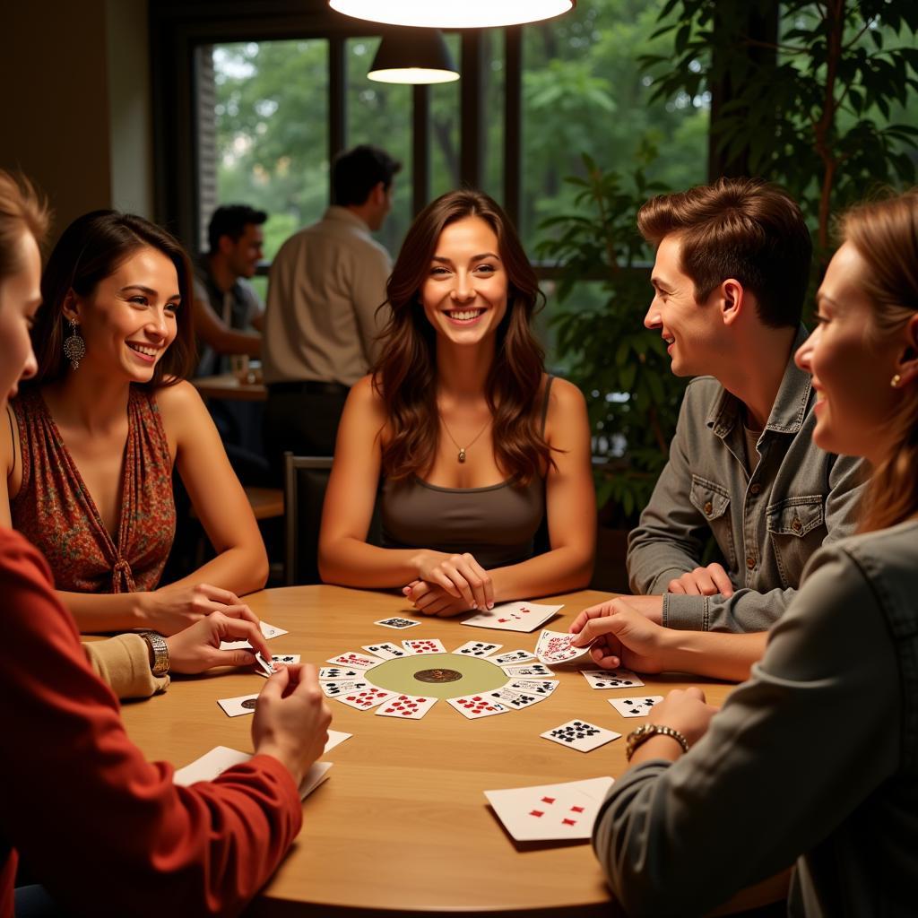 Jungle Gin Rummy Group Playing