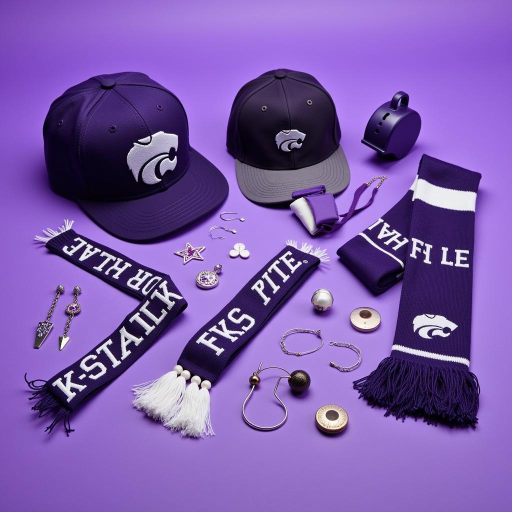 K State Game Day Accessories Display