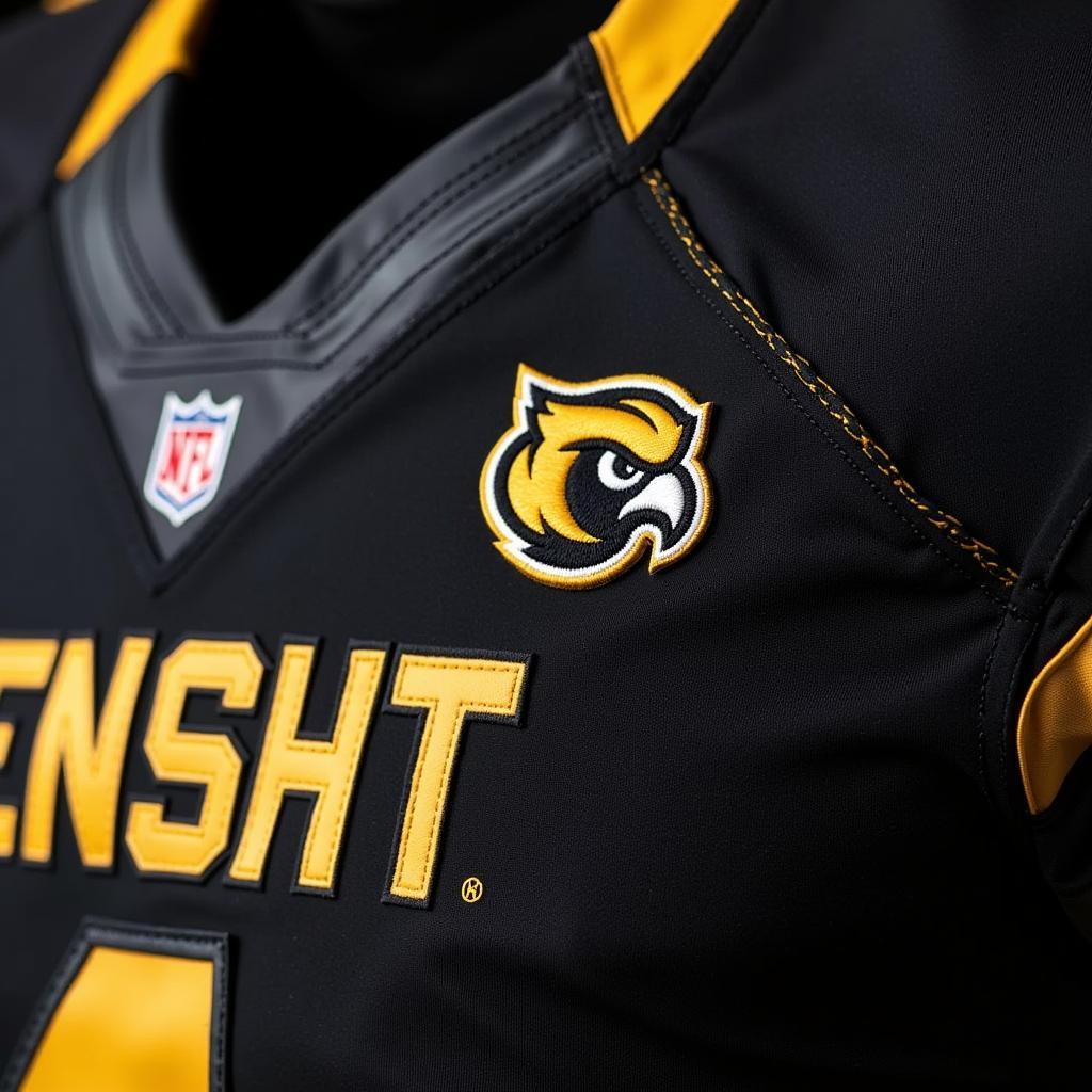 Kennesaw State Football Jersey Closeup