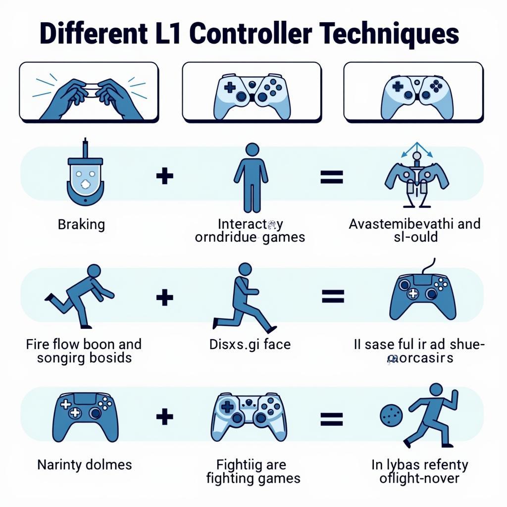 L1 Controller Techniques in Different Game Genres