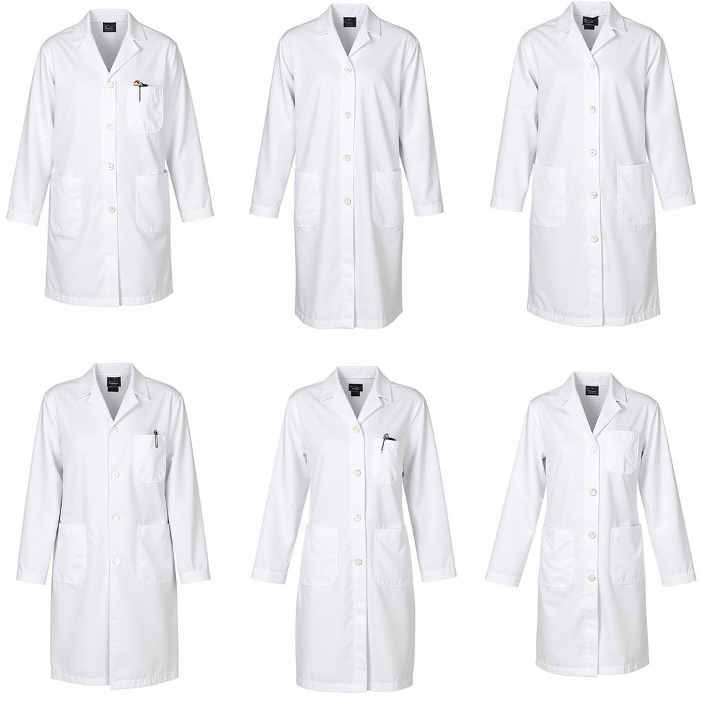 Different Lab Coat Styles and Fits