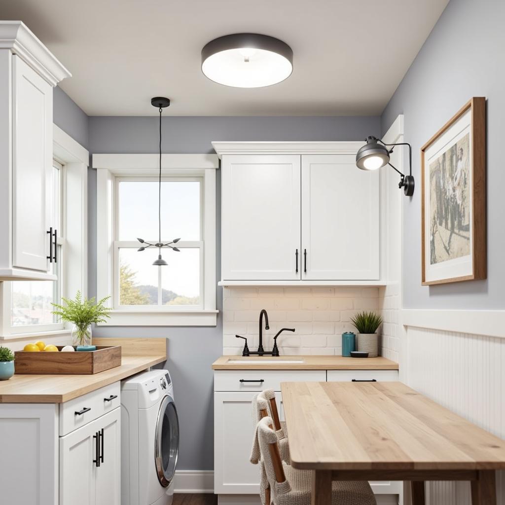 Laundry Room Lighting Ideas