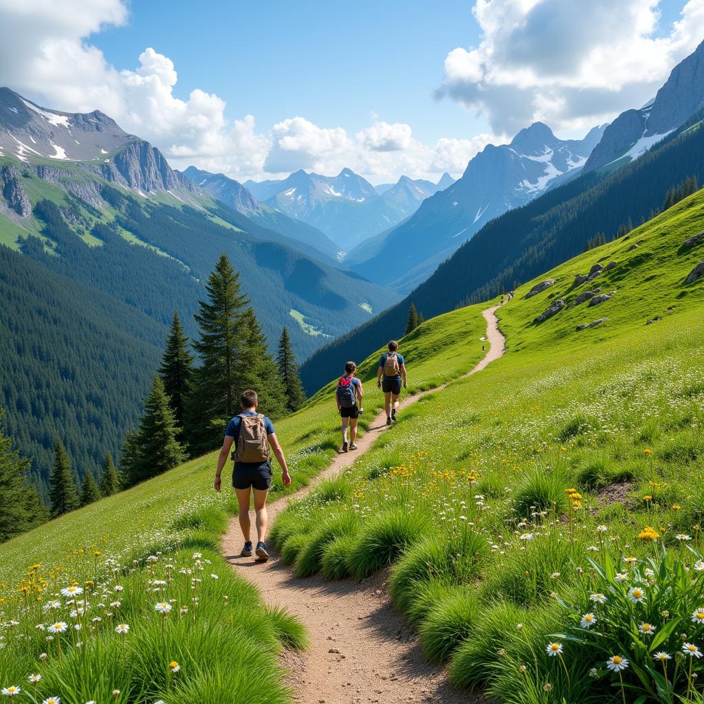 Hiking Trails at Little Switzerland in Summer