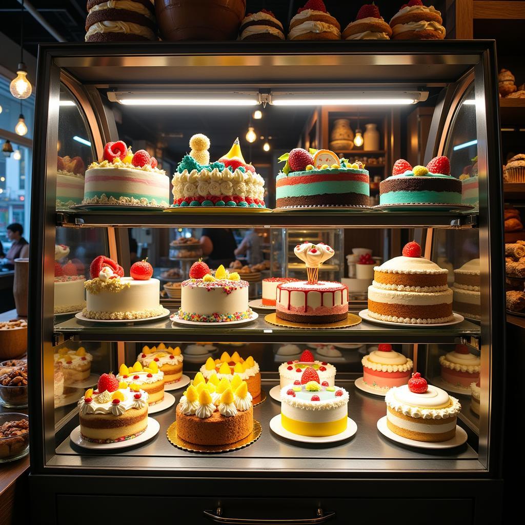 Local Bakery Display Case