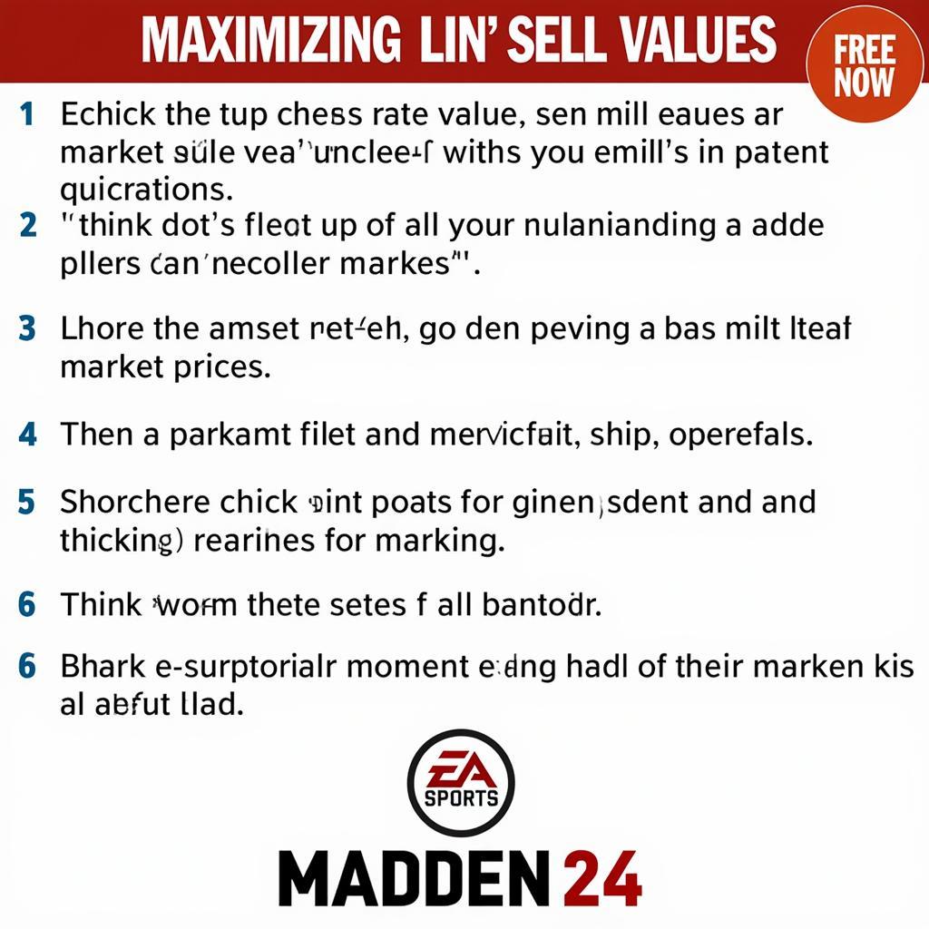 Madden 24 Quicksell Tips and Tricks