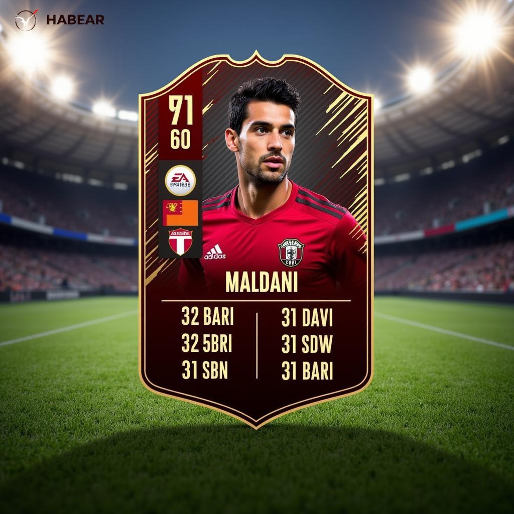 Maldini Base FIFA Card