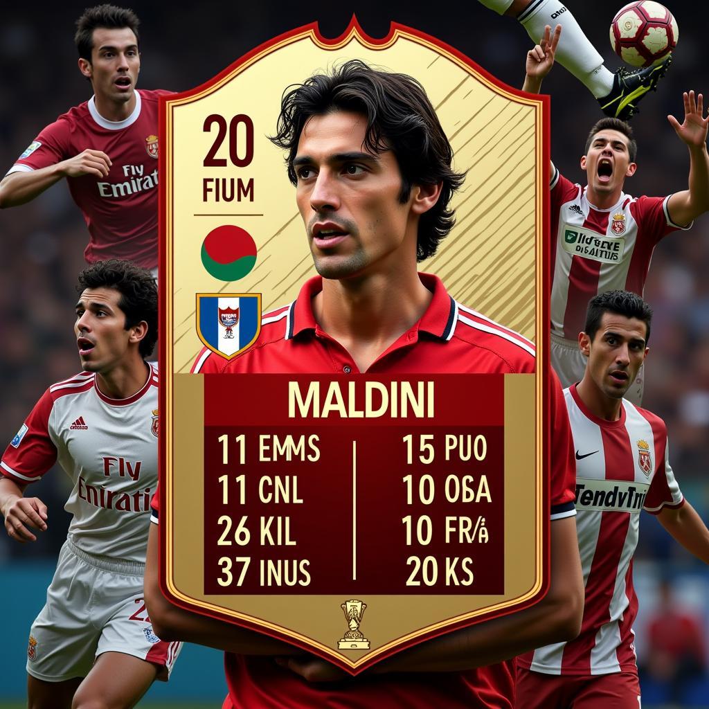 Maldini Icon FIFA Card