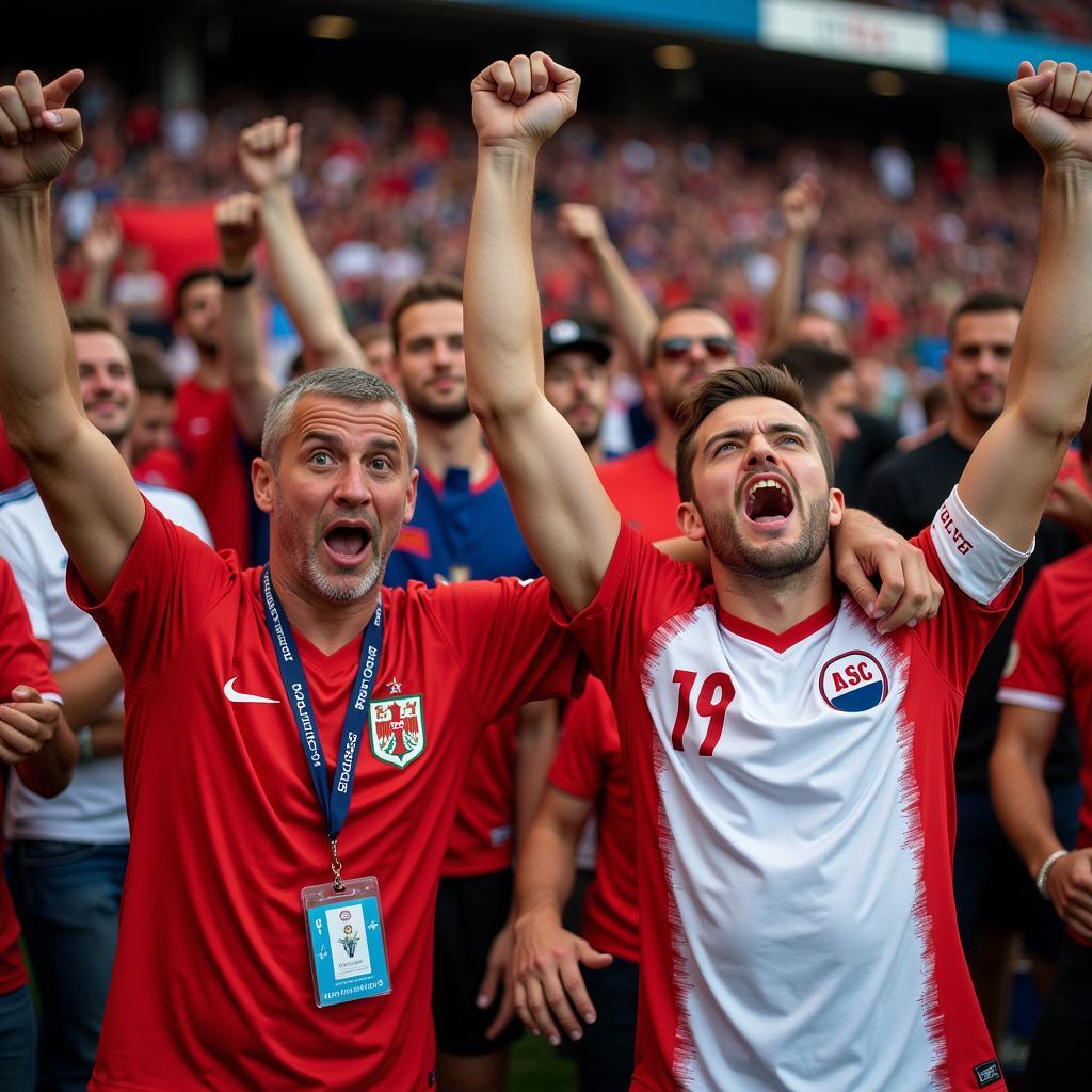 Passionate Fans: Malta vs Slovenia