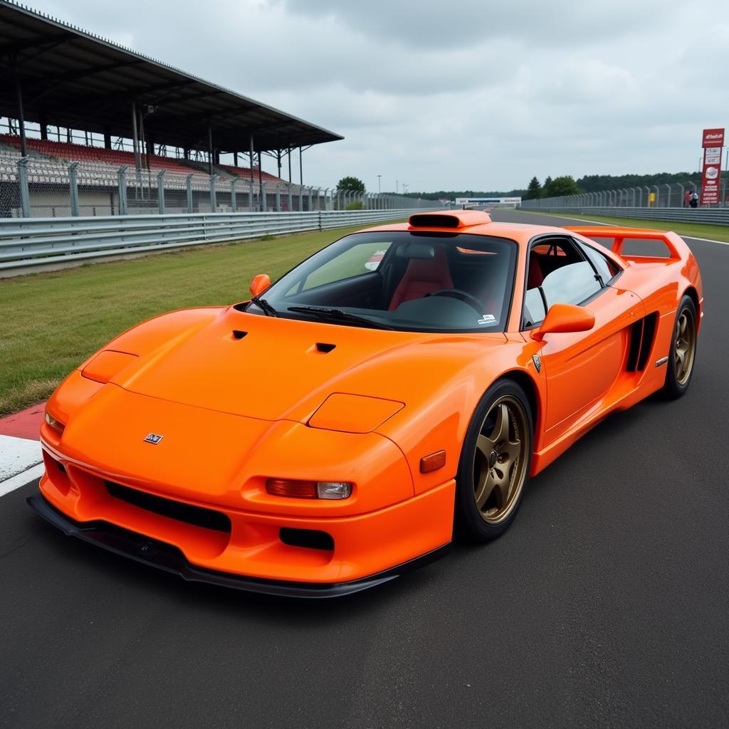 McLaren F1 in Papaya Orange