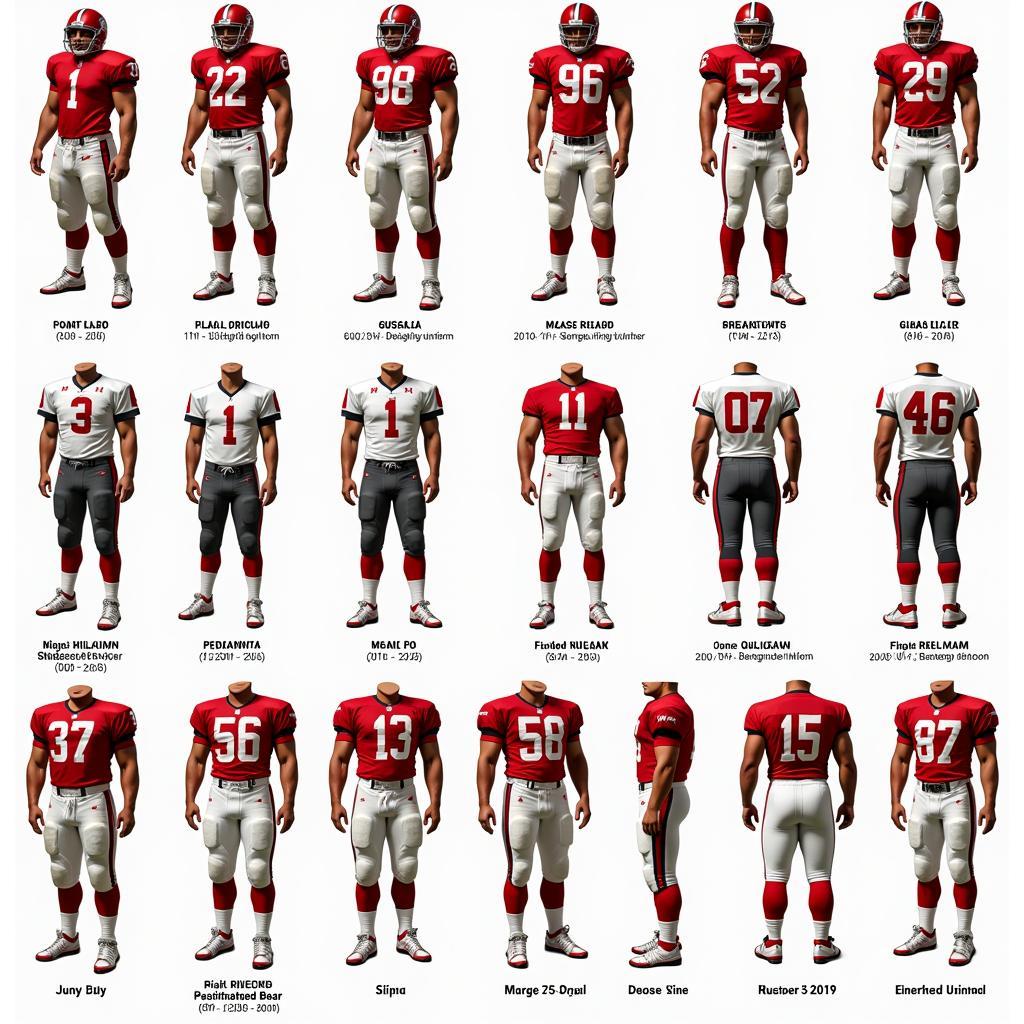 Historical Evolution of Miami RedHawks Football Uniforms