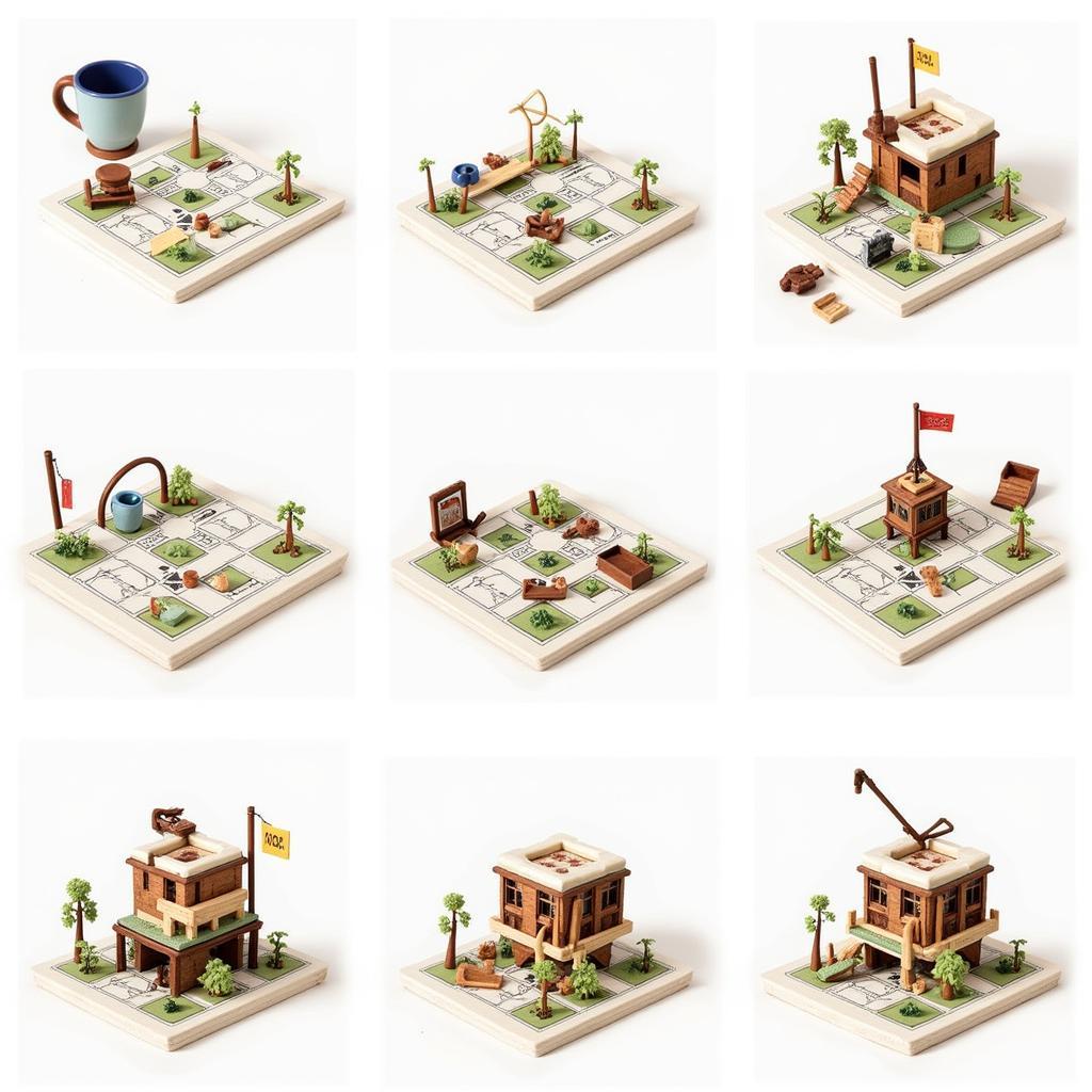 Step-by-step guide to assembling a miniature building set