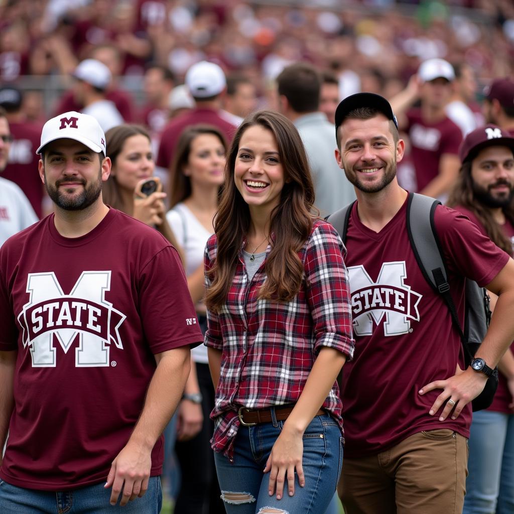 Mississippi State Fans on Gameday