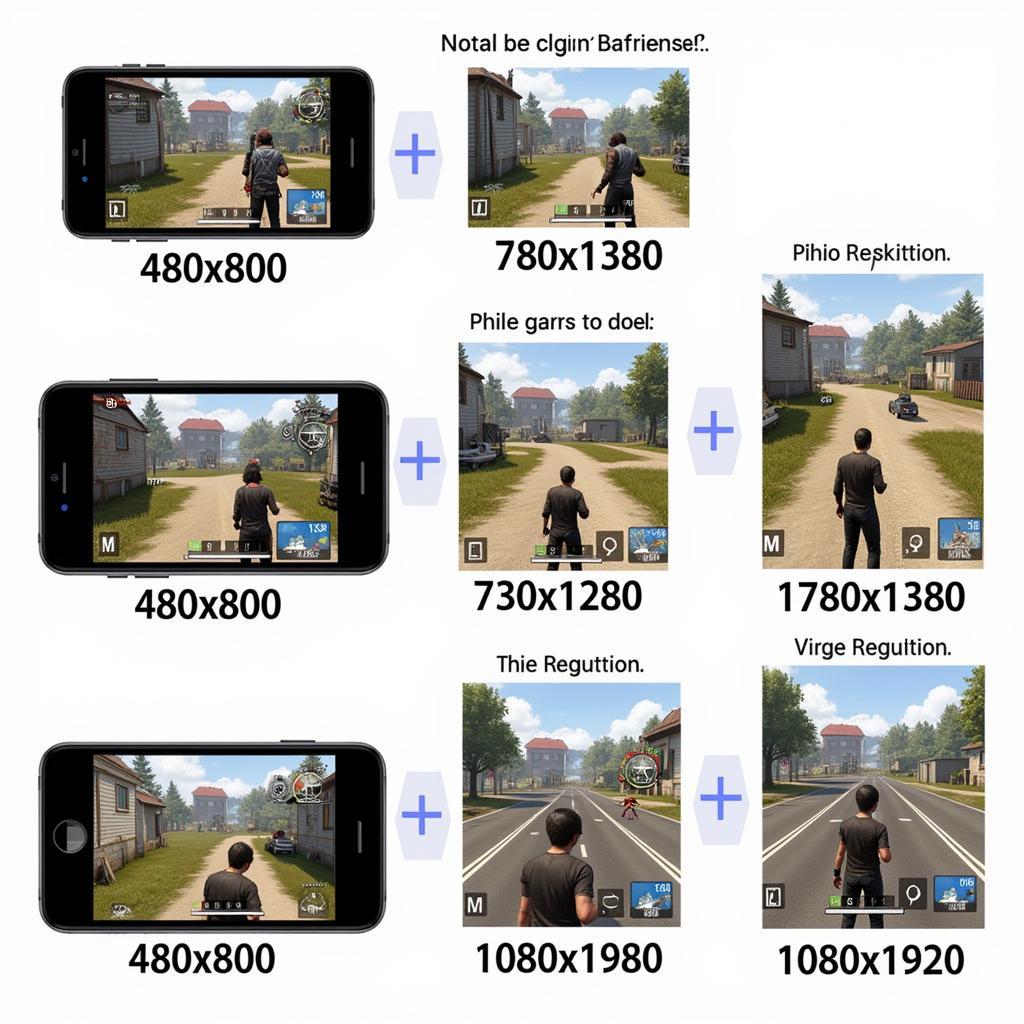 Mobile Game Resolution Comparison