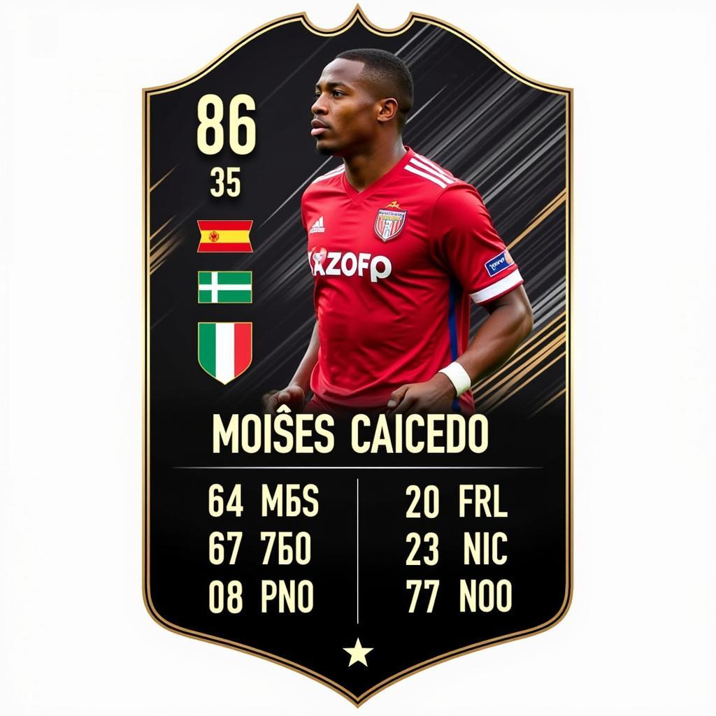 Moisés Caicedo FIFA 23 Player Card